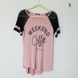 Venus Weekend Coffee Break Tee - M